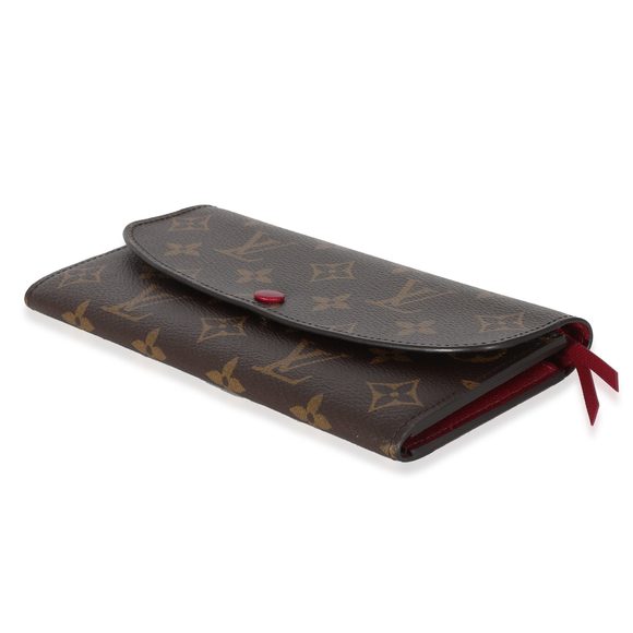 Louis Vuitton Fuchsia Monogram Canvas Emilie Wallet - Picture 6 of 7